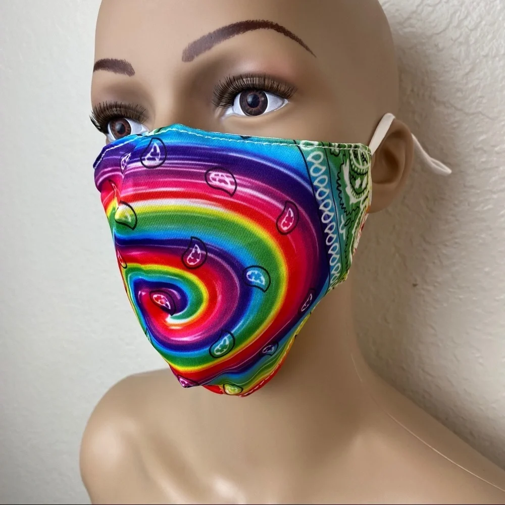 Tie Dye Bandana‎ Adult Face Mask